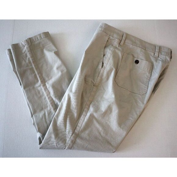 GAP Women's Sz 6 Tan Stretch Twill Relaxed Girlfriend Khaki Pants with Washwell - Picture 8 of 9